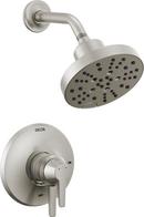 Two Handle Multi Function Shower Faucet in Lumicoat® Stainless (Trim Only)