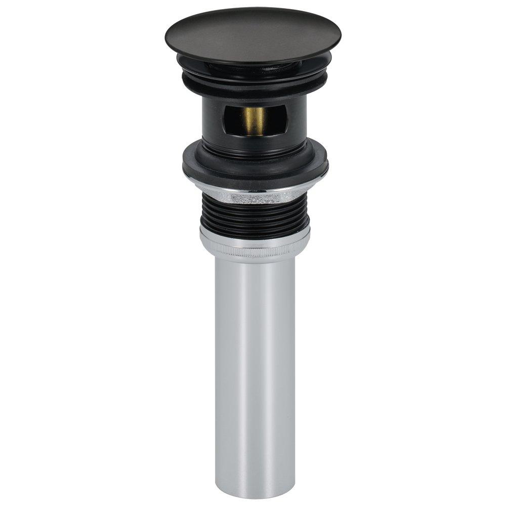 Delta Faucet Matte Black 2-3/16 x 3-39/64 in. Pop-Up Drain Assembly 