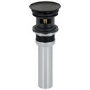 2-3/16 x 3-39/64 in. Pop-Up Drain Assembly in Matte Black