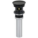 Delta Faucet Matte Black 2-3/16 x 3-39/64 in. Pop-Up Drain Assembly 