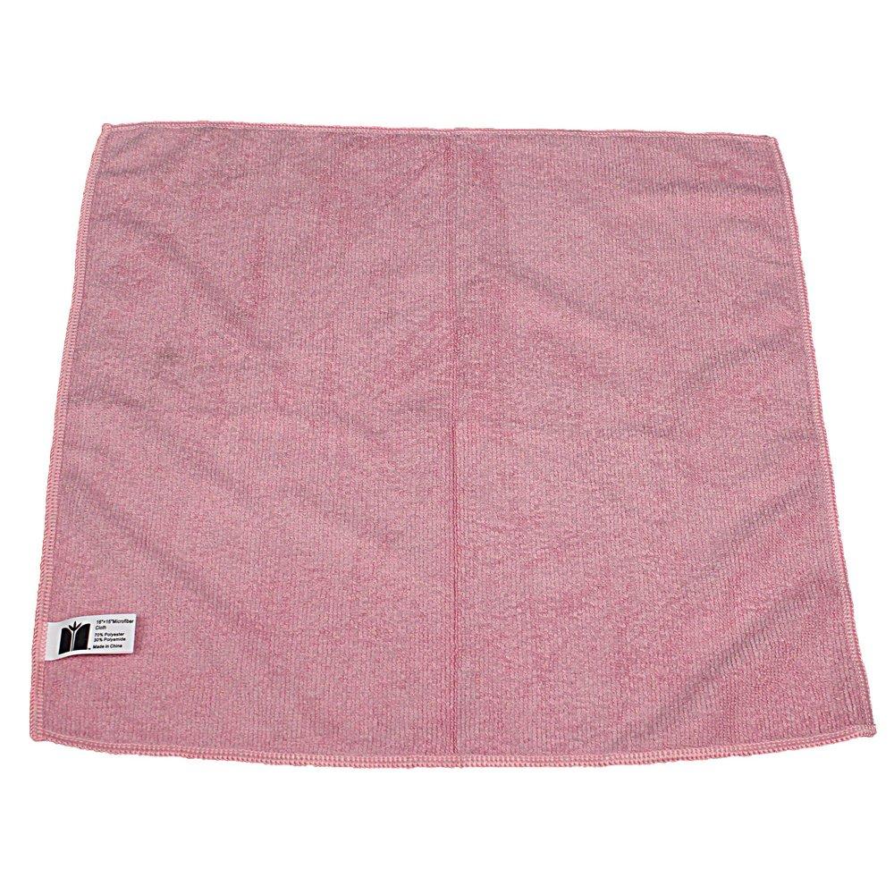 Impact Products Pink 16 x 16 in. Microfiber Cleaning Cloth (Pack of 12) 