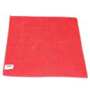 16 x 16 in. Microfiber Cleaning Cloth in Red (Pack of 12)