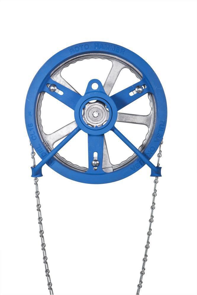 Roto Hammer Hand Wheel Diameter Chain Operator 