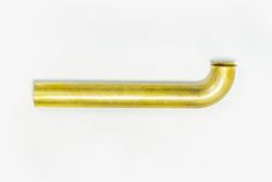 11-1/2 in. 22 ga Direct Connect Waste Arm in Rough Brass