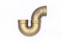 1-1/2 in. Brass P-Trap