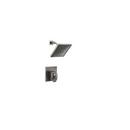 Two Handle Multi Function Shower Faucet in Lumicoat® Black Stainless (Trim Only)
