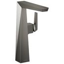 Single Handle Vessel Filler Bathroom Sink Faucet in Lumicoat® Black Stainless