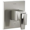 Two Handle Thermostatic Valve Trim in Lumicoat® Stainless