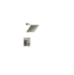 Two Handle Multi Function Shower Faucet in Lumicoat&reg; Stainless (Trim Only)