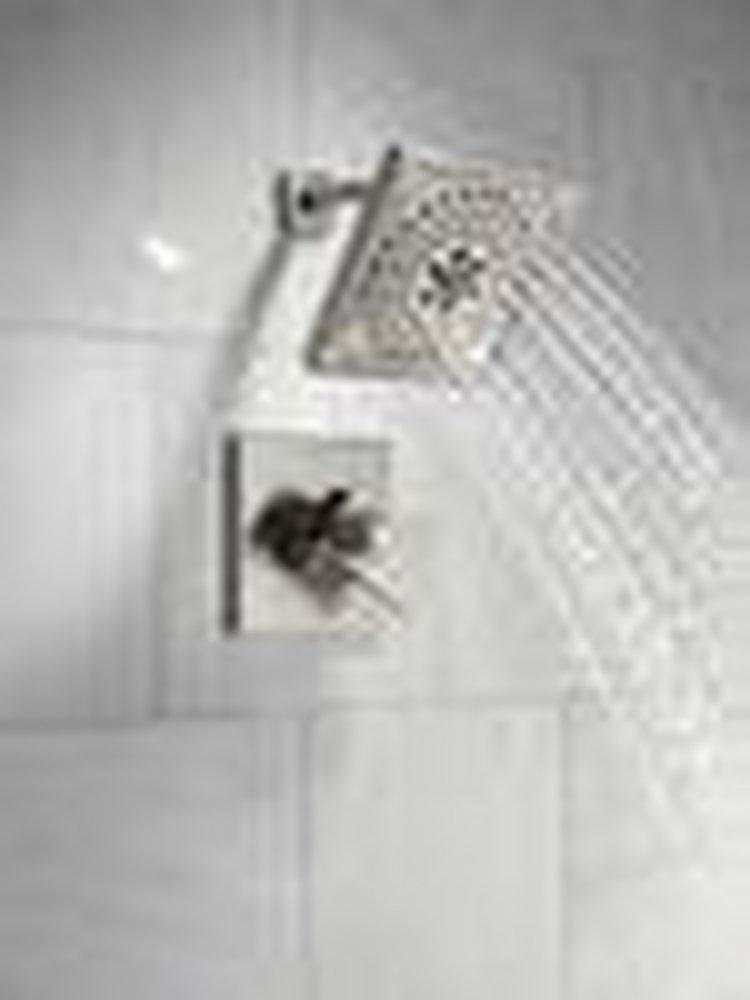 Delta Faucet Lumicoat Stainless Two Handle Multi Function Shower Faucet (Trim Only) 