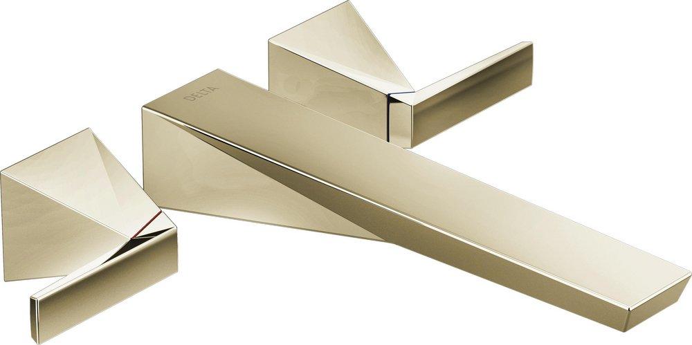 WALL MOUNT TUB FILLER POLISHED NICKEL PN 