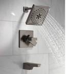 Delta Faucet Lumicoat Black Stainless Two Handle Multi Function Bathtub & Shower Faucet (Trim Only) 