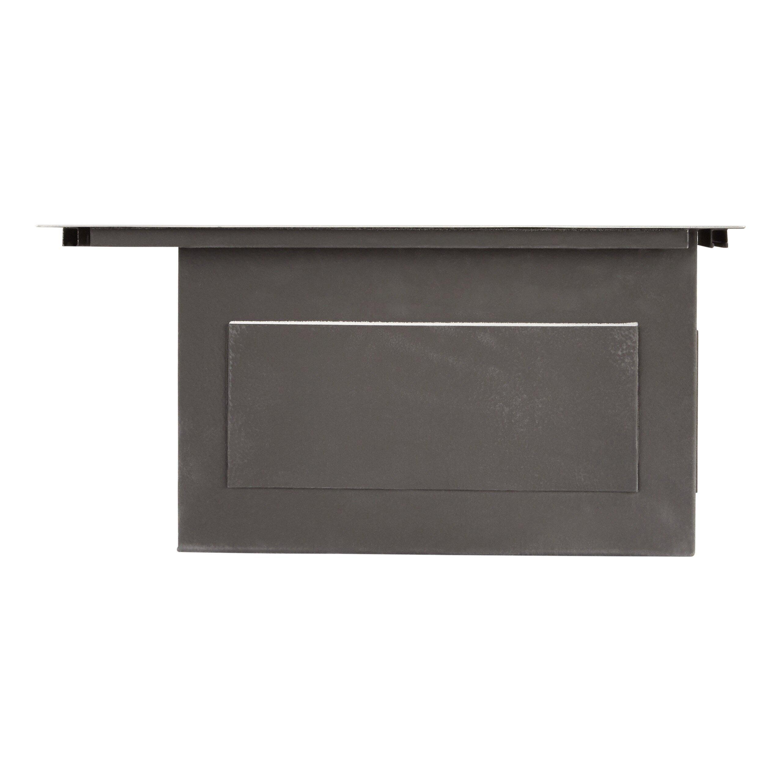 Signature Hardware Stainless Steel 1-Hole Dual Mount Bar Sink 