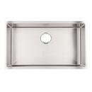 Signature Hardware Stainless Steel 29 x 18-1/2 in. No-Hole Single Bowl Undermount Kitchen Sink 