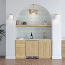 Signature Hardware Stainless Steel Undermount Bar Sink 