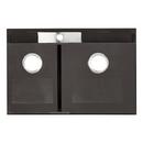 Signature Hardware Stainless Steel 33 x 22 in. Stainless Steel Double Bowl Dual Mount Kitchen Sink in Brushed Stainless Steel 