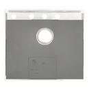 Signature Hardware Stainless Steel 25 x 22 in. Stainless Steel Single Bowl Dual Mount Kitchen Sink 