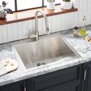 25 in. Undermount Stainless Steel Single Bowl Kitchen Sink