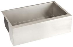 33 in. Farmhouse Stainless Steel Single Bowl Kitchen Sink