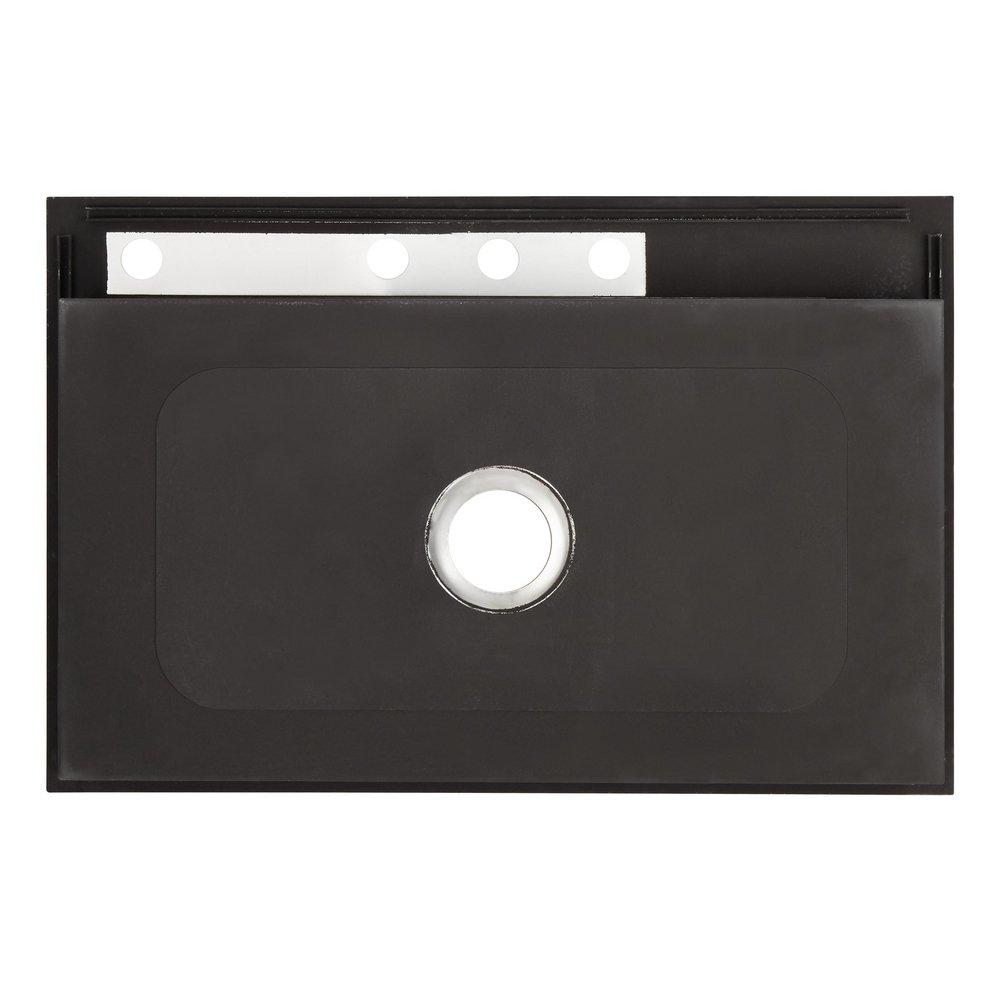 Signature Hardware Stainless Steel 33 x 22 in. Single Bowl Dual Mount Kitchen Sink in Stainless Steel 