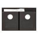 Signature Hardware Stainless Steel 33 x 22 in. Stainless Steel Double Bowl Dual Mount Kitchen Sink 