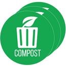 Compost Bin Decal 3-Pack