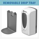Sensor Sanitizer Dispenser with Wall Mount and Drip Tray 
