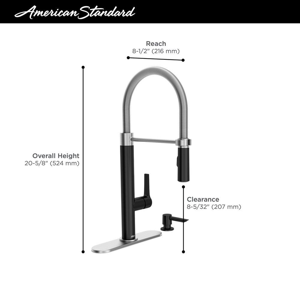 GRAYSON SEMI-PRO SINGLE-HANDLE KITCHEN FAUCET 