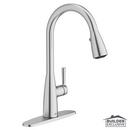 American Standard Stainless Steel Single Handle Pull Down Kitchen Faucet 