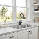 American Standard Matte Black Single Handle Pull Down Kitchen Faucet 