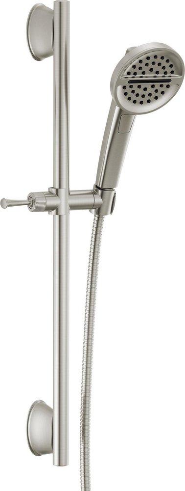 Delta Faucet Lumicoat&trade; Stainless Multi Function Hand Shower 