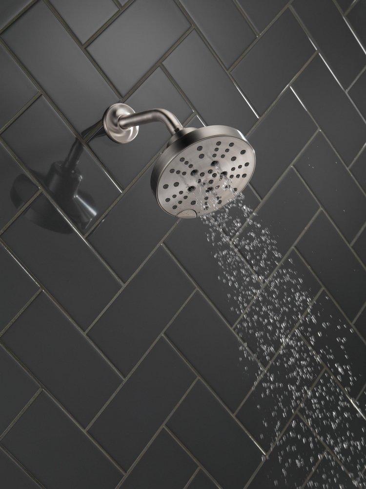 Delta Faucet Lumicoat Stainless Multi Function Showerhead 