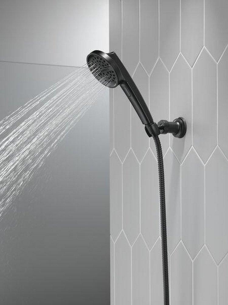 Delta Faucet Matte Black Multi Function Hand Shower 