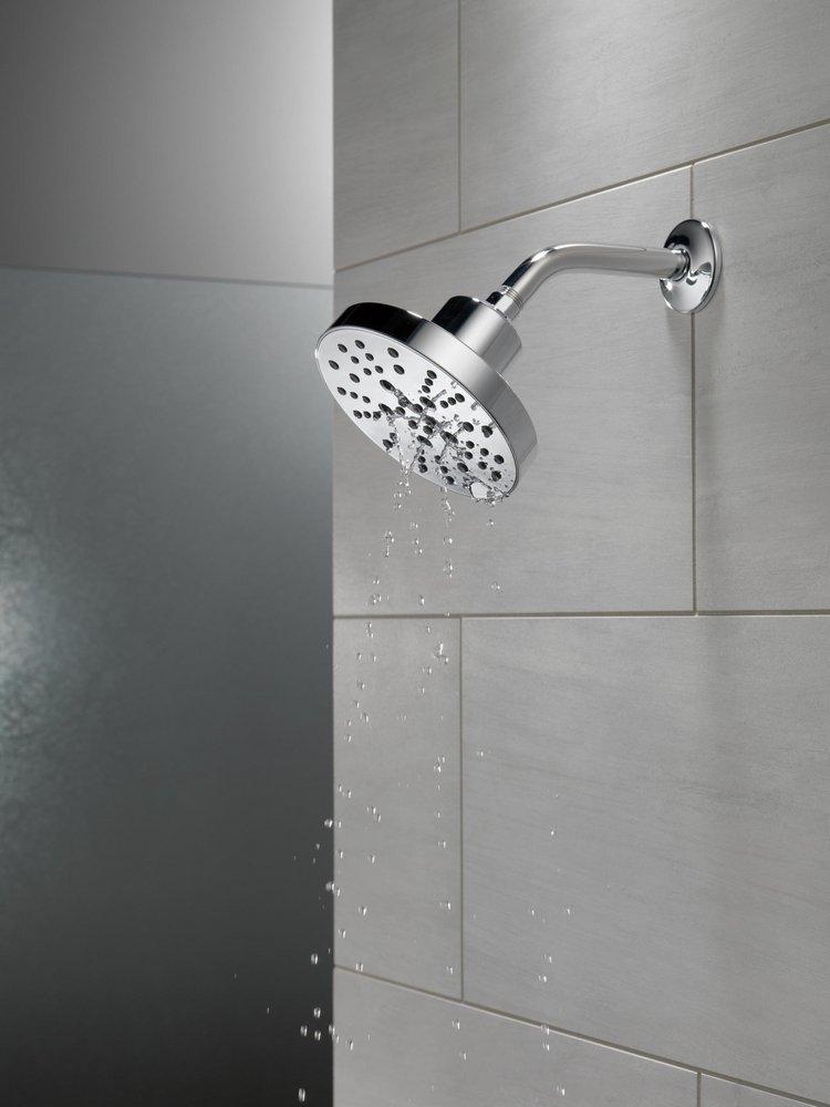 Delta Faucet Lumicoat Chrome Multi Function Showerhead 