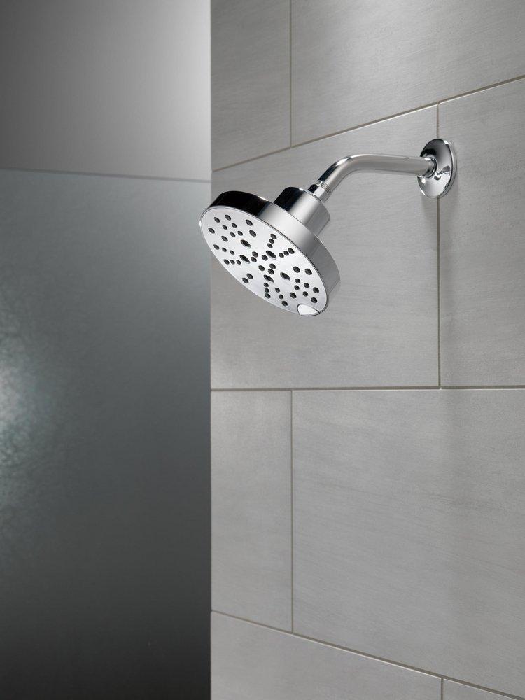 Delta Faucet Lumicoat Chrome Multi Function Showerhead 