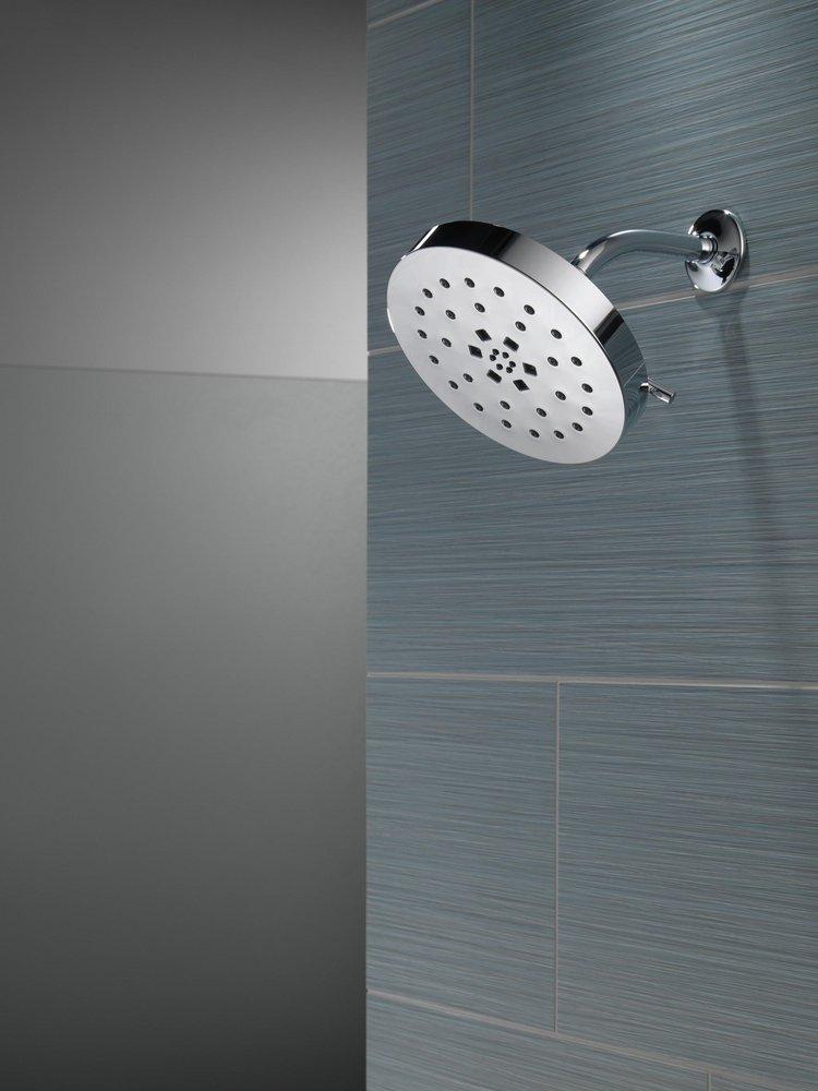 Delta Faucet Lumicoat Chrome Multi Function Showerhead 