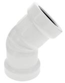 4 X 45D PVC ELBOW IPS DR21GxG WHITE CYCLE TOUGH 