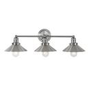 JULY 26.5 3-LIGHT METAL VANITY LIGHT NICKEL 