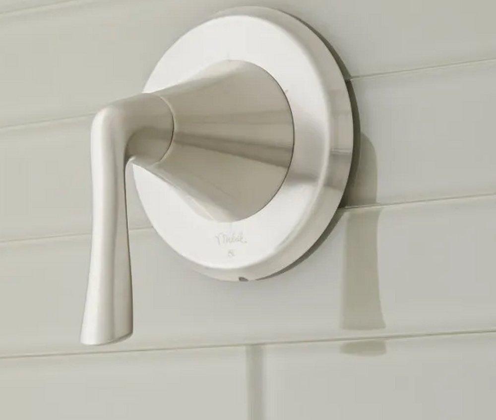 Signature Hardware Matte Black Single Handle Bathtub & Shower Faucet 