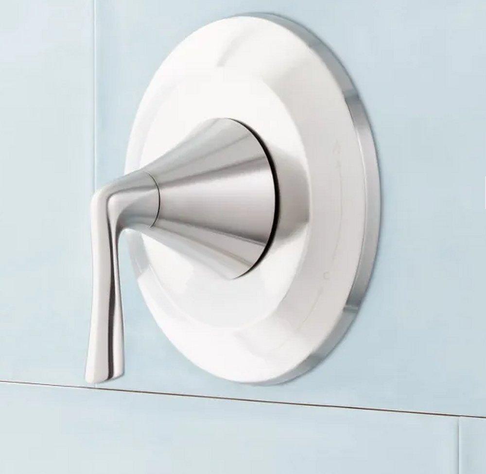 Signature Hardware Matte Black Single Handle Bathtub & Shower Faucet 