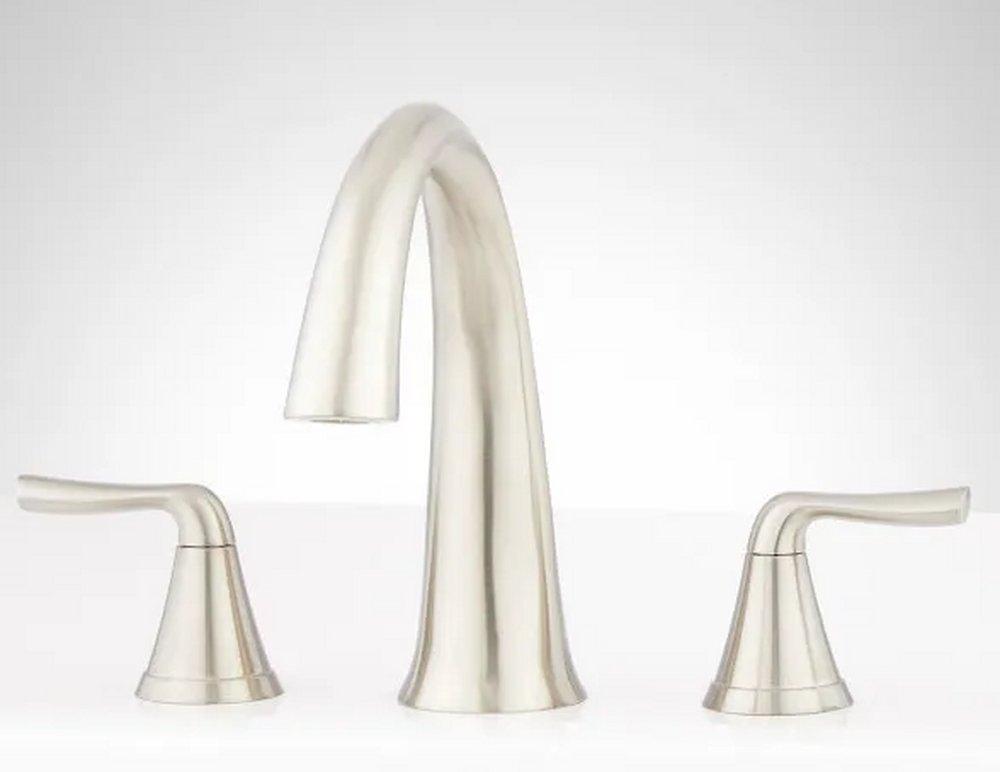 Deck Mounted Roman Tub Filler Faucet in Matte Black - Valve Included 