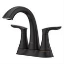 Two Handle Centerset Bathroom Sink Faucet in Tuscan Bronze