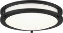 Minka Lavery Coal 12 in. Round LED Flush Mount Ceiling Fixture 