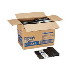 Heavy Weight Black Plastic Forks Refill Packs for Ultra® Smartstock® (960 Per Case)