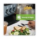 Heavy Weight Black Plastic Knives Refill Packs for Ultra® Smartstock® (960 Per Case) 