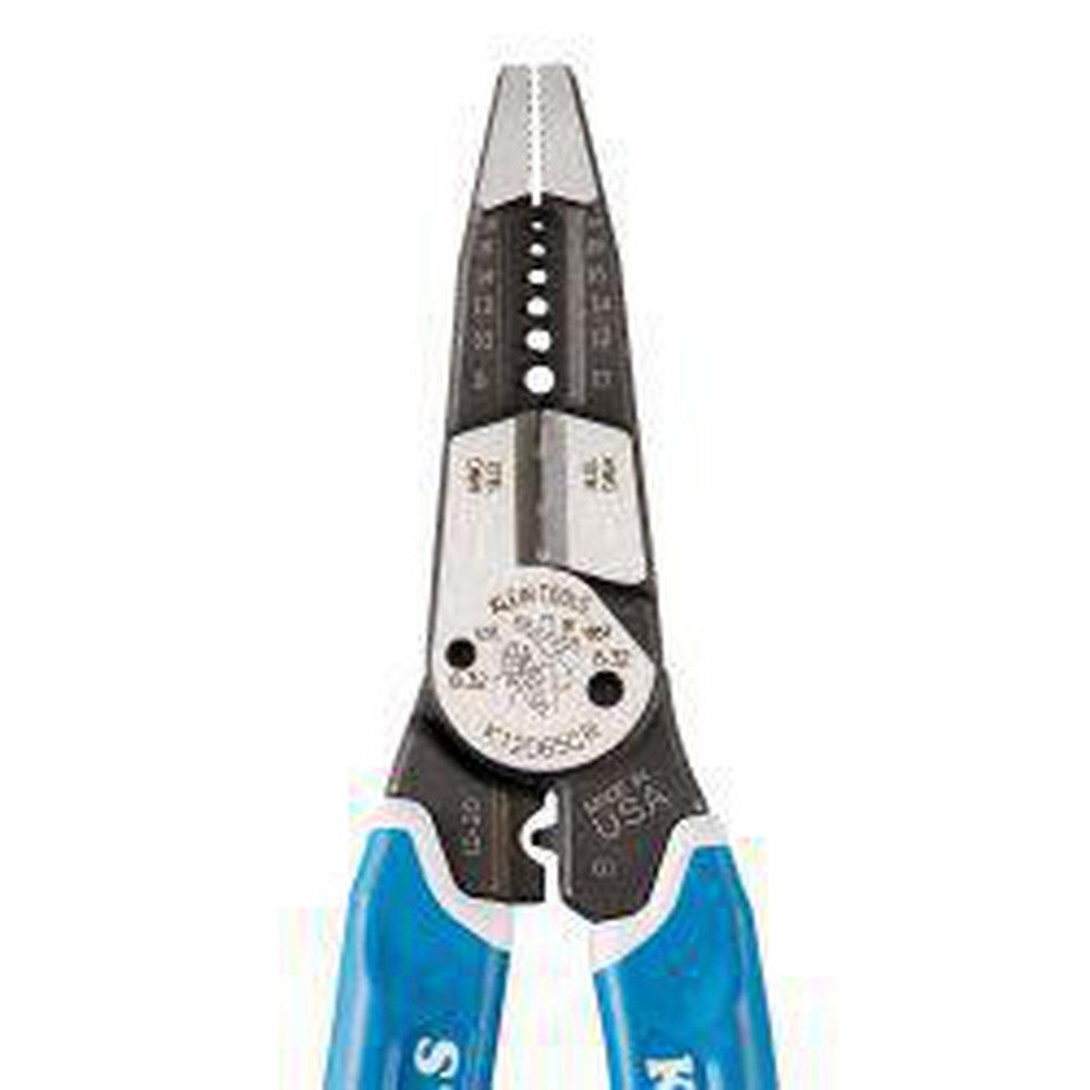 KLEIN-KURVE HEAVY-DUTY WIRE STRIPPER CUTTER CRIMPER MULTI TOOL 8-20 AWG 