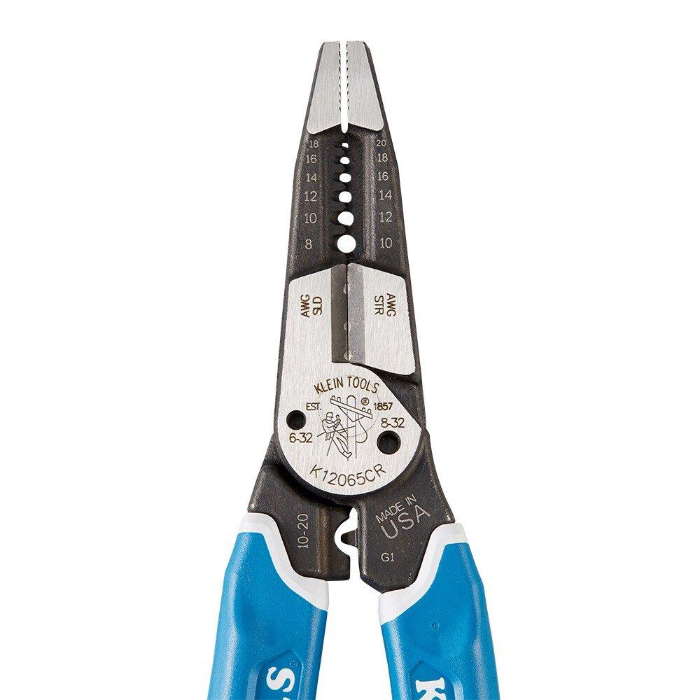 8-20 AWG Heavy-Duty Wire Stripper, Cutter, Crimper Multi Tool 