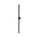 15W 2-Light 51 in. Wall Sconce in Black