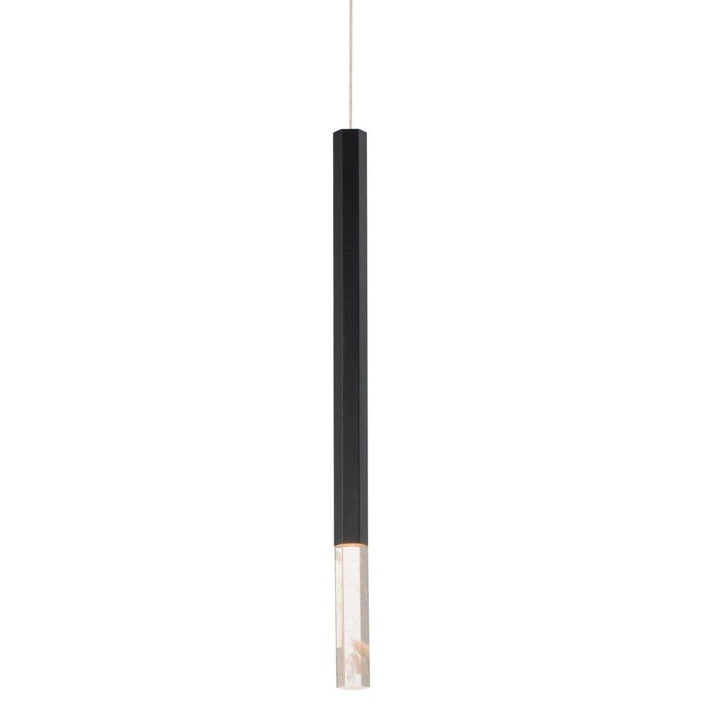 ET2 Lighting Black 5W 1-Light Integrated LED Pendant Light 