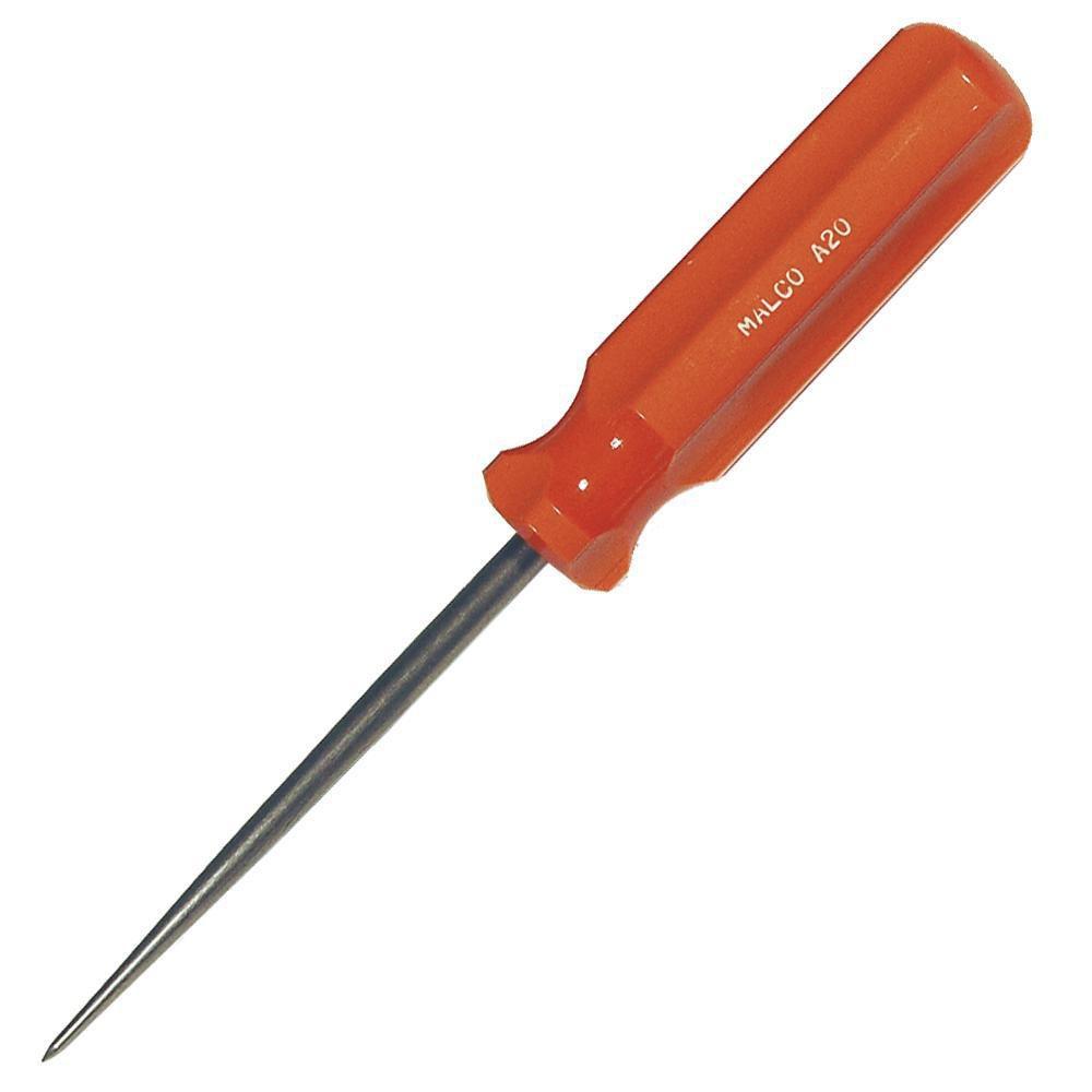 Malco Orange 7-3/4 in. Regular Grip Scratch Awl 